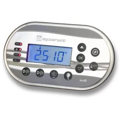 SPANET SV2 Touchpad to fit Alpine/Vortex Spas Nz